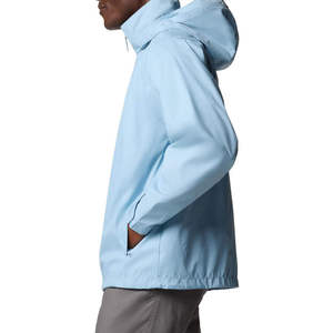 Custom Outdoor Men's Waterproof Windbreaker <b>Jacket</b> Hooded Windproof Softshell Coat <b>Fleece</b> <b>Lined</b> Zipper Closure for Winter Hiking - Product Image 4