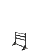 10 paires de supports d'haltères en fer, station multifonctionnelle pour la maison, exercices efficaces pour les bras, les triceps, la poitrine, les jambes et le dos