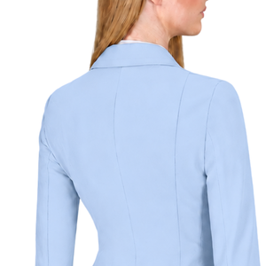 Light Blue Equestrian <b>Jacket</b> for <b>Women</b> Tailored Riding Blazer Elegant Horse Riding Competition Coat Custom OEM Wholesale Apparel - Product Image 6