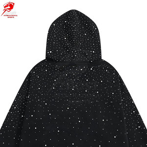 Sudaderas con Capucha Deportivas Casuales para Hombre con Pedrería, Material Transpirable, Costuras Duraderas y Apariencia Moderna y Elegante - Product Image 5