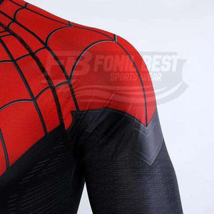 Chemises de protection personnalisées pour hommes, impression par transfert thermique, respirantes, écologiques, séchage rapide, spandex/nylon, qualité supérieure, noires - Product Image 6