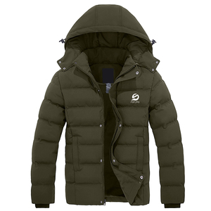 Chaquetas Acolchadas con Capucha para Hombre, Nuevo Estilo, al Mejor Precio al por Mayor, Calidad Duradera, Etiqueta Privada Personalizada, Cierre de Cremallera, Impermeables - Product Image 1