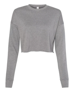 <b>Women</b>’s <b>Zip</b>-<b>Up</b> Crop Sweatshirt Soft Lightweight Pullover Long Sleeve Casual Streetwear Trendy <b>Top</b> - Product Image 3