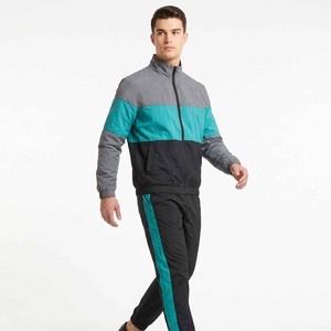 Unisex Custom <b>Lightweight</b> Polyester Autumn Windbreaker Tracksuit Set Men's Breathable Printed <b>Jogger</b> - Product Image 4