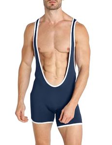 Combinaison de lutte extensible pour hommes, vêtements de sport de qualité durable et confortables, conçus pour les lutteurs professionnels - Product Image 2