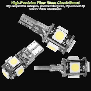 20 Pezzi Lampadine LED T10 SMD5050 6000K a Cuneo per Interni Auto, Kit Luci Festoon, Plafoniera, Mappa, Targa - Product Image 6