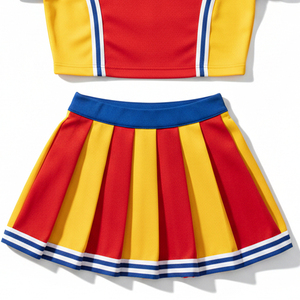 Ropa de Animadoras Lista para el Espectáculo, Costuras Reforzadas para Acrobacias, Colores y Logotipos Personalizados para la Creación de Identidad en el Equipo - Product Image 2