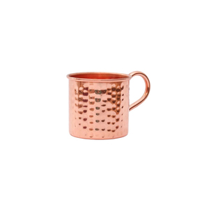 Vintage Style Barware Cocktail <b>Drinkware</b> With Brass Handle Handmade Hammered Pure Copper Mug Perfect For Home Bar Use - Product Image 2