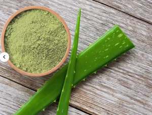 Polvo Seco de Aloe Vera para Hidratación de la Piel, Ingrediente Cosmético, Polvo de Hoja de Aloe Vera a Granel, Polvo Herbal Natural para el Rostro - Product Image 3