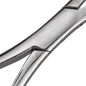 Forceps d'extraction dentaire manuels en acier inoxydable # 1 pince ergonomique pour incisives supérieures et canines, certifiée CE - Product Image 5