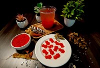 Perlas de Gelatina de Fresa Listas para Comer (Rojas) para Té de Burbujas, Bolsa de 1.5 kg, Duración de 12 Meses, Certificación HALAL/HACCP/ISO