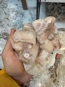 Natural Red Cubic Apophyllite | Wholesale Mineral <b>Crystal</b> Specimen for Export - Product Image 1