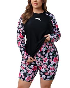 เสื้อแรชการ์ดผู้หญิง ป้องกันรังสียูวี แขนยาว แบบสั้น - Product Image 1