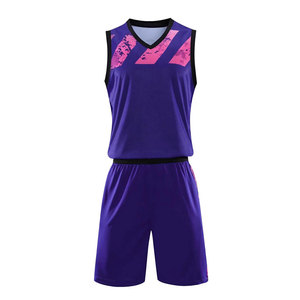 Uniforme de Baloncesto Profesional de Poliéster para Hombre, Diseño Personalizado, Ligero, Transpirable, Ajuste Cómodo, para Clubes, Escuelas, Deportes - Product Image 1