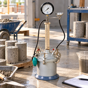 Medidor de Presión del Contenido de Aire en Hormigón para Pruebas de Laboratorio |   Aparato de Inserción de Aire en Concreto para Análisis de Control de Calidad - Product Image 3
