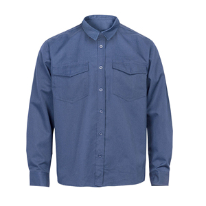 Wholesale Safety Fire Retardant Long Sleeve Work Clothes Work <b>Shirt</b> Mechanic Work <b>Shirt</b> for Men - Product Image 4