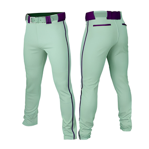 Custom Printed Baseball Pants Youth Mens Womens <b>Knickers</b> Pinstripe Piping Sublimated Polyester Double Knit OEM Supplier 3XL - Product Image 6