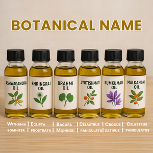 Natural Ayurvedic Herbal <b>Oils</b> Collection Ashwagandha Bhringraj Brahmi Kumkumadi OEM Private Label for Skin Massage <b>Oils</b> <b>Set</b> - Product Image 3