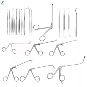 Ensemble d'instruments de chirurgie endoscopique des sinus Fida, ensemble d'instruments FESS, chirurgie générale, manuel, acier inoxydable, certifié CE, réutilisable, classe I - Product Image 1
