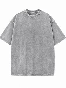 Camiseta de Hombre, Cuello Redondo, Manga Corta, Corte Regular, 100% Algodón, Antiarrugas, Secado Rápido, Transpirable, Informal, Tejido de Punto, 280g, Digital - Product Image 6