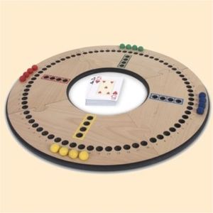 Juego de Mesa Jackaroo de Madera Premium para 2-4 Jugadores |   Juego de Mesa Ludo Octagonal de Mármol Hecho a Mano |   Jackaroo Personalizado con Grabado - Product Image 6