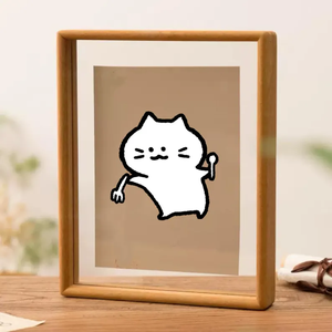 Rustic Walnut <b>Wood</b> Photo <b>Frame</b>, Solid Hardwood <b>Picture</b> <b>Frame</b> by blossom craft india - Product Image 2