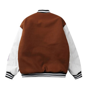 Veste de Baseball Homme Automne-Hiver Écologique Respirante à Col Montant Personnalisable avec Lettres et Motifs Imprimés – Qualité Supérieure - Product Image 2