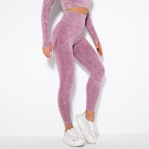 Leggings de yoga et de sport pour femmes, personnalisables en gros, respirants et extensibles, fabricant sous marque privée - Product Image 2