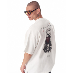 Camisetas Extra Grandes de Estilo Único con Diseño Personalizado, Camisetas Lisas de Cuello Redondo para Hombre, Estilo Urbano - Product Image 2