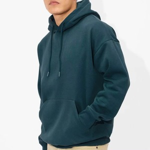 Plus Size Men's Oversized <b>Hoodies</b> 100% Cotton Fleece Casual Pullover Hooded Sweatshirt Custom Logo Pocket Design Winter - Product Image 3