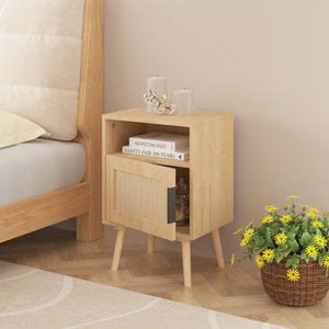 22.83'' H <b>Rattan</b> Nightstand by DreamCraft-Elegant and Stylish Vietnamese Made - Product Image 3