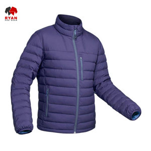 แจ็คเก็ตพัฟเฟอร์ดีไซน์สั่งทำพิเศษสำหรับผู้ชาย ยี่ห้อ Ryan Pro Gear พร้อมโลโก้สั่งทำพิเศษ ดีไซน์ ODM ลายเรียบ - Product Image 6