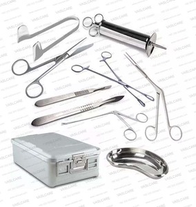 Juego de Instrumentos Manuales para Otorrinolaringología Vaslcare, Kit Completo de Diagnóstico de Oído, Nariz y Garganta, Cirugía Menor, Acero Inoxidable Alemán, Esterilizado - Product Image 1