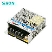 Fuente de Alimentación Conmutada SiRON Serie P121 de 50W, 12v, 15v, 24V, 36v, 48v, para Riel DIN, AC-DC, con Certificación CE