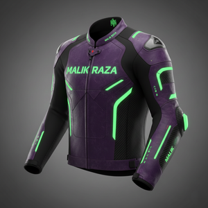 Veste de moto en cuir brodée sur mesure pour clubs |   MALIK RAZA Marquage et Écussons Personnalisés |   Uniformes de haute qualité en gros - Product Image 4