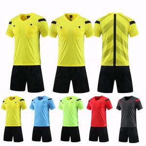 Wholesale Cheap Custom High Quality Breathable Sublimation Soccer Football Referee Uniforms Team Sportswear Set Shirts Shorts - Product Image 6