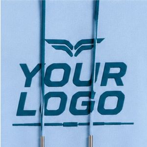 Custom Mens Sky Blue Teal <b>Sleeveless</b> Hooded Tracksuit Set Custom Logo Gym Fitness Training Sports <b>Hoodie</b> And Shorts Activewear - Product Image 5