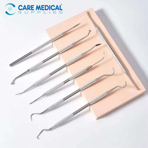 Juego de espéculos de diagnóstico de acero inoxidable con fuente de alimentación para procedimientos de cirugía oral en clínicas - Product Image 1