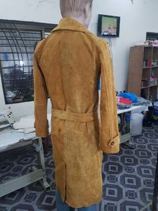 แจ็กเก็ตหนังนิ่มคอตั้งสำหรับผู้ชายแจ็กเก็ตหนังแกะสำหรับฤดูหนาวแจ็กเก็ตหนังนิ่มปรับแต่งได้ตามต้องการ - Product Image 2