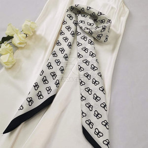 New Arrival High Quality Adult Women <b>Square</b> <b>Silk</b> <b>Scarf</b> Customizable Elegant Digital Printed Lightweight Durable Fashion - Product Image 4