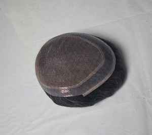 Peluca de Cabello Humano Remy para Hombre, Modelo Australia, con Sistema Capilar de Prótesis - Product Image 4