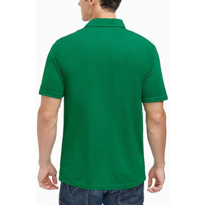 เสื้อโปโลกอล์ฟผู้ชายแบบดูดซับความชื้นพร้อมป้องกันแสงแดด เสื้อกีฬาแขนสั้น น้ำหนักเบา ระบายอากาศได้ดี - Product Image 3