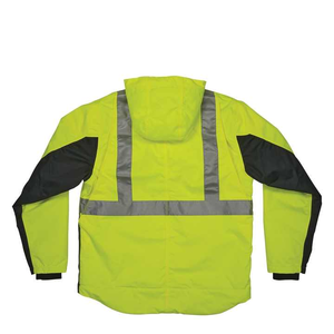 Veste de travail réfléchissante à manches longues 2026, séchage rapide, 100 % polyester tricoté, avec LED clignotante, haute visibilité, pour l'extérieur - Product Image 4