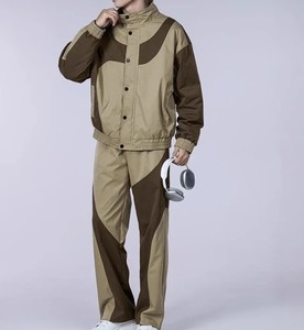 2026 Lightweight Men's Hooded <b>Windbreaker</b> Jacket Custom Logo Breathable Windproof Waterproof <b>for</b> <b>Beach</b> Running Tracksuits Sets - Product Image 4