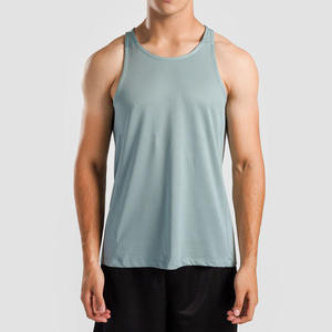 <b>Men</b> Gym <b>Singlet</b> Stringer Muscle Fit Tank Tops Fitness Workout Shirt OEM Custom Design <b>Men</b> Gym Workout Tank Top <b>Singlet</b> - Product Image 1