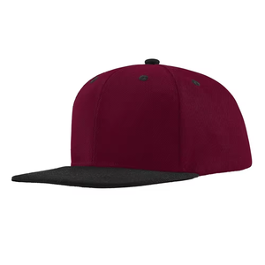 Casquette Snapback Bicolore Jaune et Noir, Options Multicolores en Gros, Casquettes de Style Urbain Sportif à 6 Panneaux et Visière Plate - Product Image 3