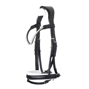 บังเหียนคริสตัลสตั๊ดน้ำหนักเบาเบาะนุ่มอานม้าอังกฤษทนทานทุกขนาดพร้อมจำหน่ายชั้นนำของอินเดีย - Product Image 2