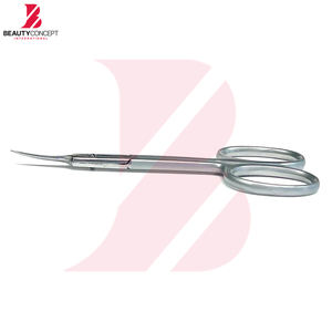 Tijeras Rusas para Cutículas, Tijeras de Precisión con Punta Curva para Cutículas, Acero Inoxidable, Herramienta de Manicura y Pedicura - Product Image 2