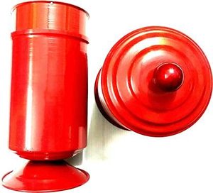 Truco de Magia Sweet VASE: Tubo de Producción Rojo, Instrucciones Completas Incluidas, Fácil de Realizar, 1 Florero Metálico, Papel Quemable y Tapa - Product Image 2