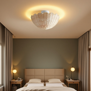 Plafonnier en rotin SIMIG, luminaire encastré, style bohème moderne, lampe de <span class=keywords><strong>plafond</strong></span> tissée à la main pour chambre à coucher, salon, salle à manger - Product Image 6